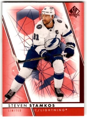 Steven Stamkos 2022-23 SP Authentic Limited Red #91 Tampa Bay Lightning - Image 1 of 2
