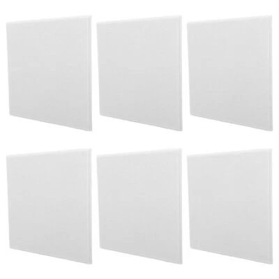 6pcs Felt Message Bulletin Board Decorative Wall Pin Photo Display Board 30*30cm - Image 1 of 4