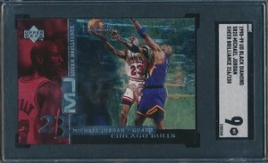 MICHAEL JORDAN 1998-99 UPPER DECK BLACK DIAMOND SHEER BRILLIANCE #/230 SGC 9 #25 - Picture 1 of 2