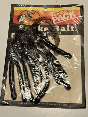 Винтажный 1980-х бас Pro Shop турнир серии змея приманка новый в упаковке супер редкая - Изображение 1 из 4