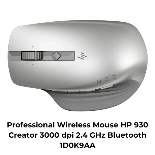 Professional Wireless Mouse HP 930 Creator 3000 dpi 2.4 GHz Bluetooth 1D0K9AA - Image 1 of 1