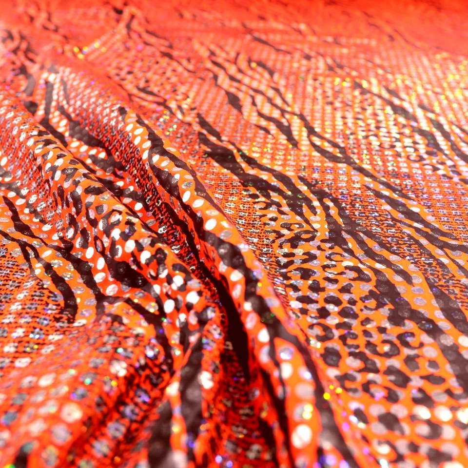 Pailletten Jersey Kleider Stoff Hochzeit Glanz Glamour Dekostoff Meterware - Bild 1 von 2