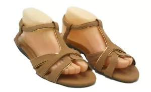 Womens Sandals Brown 8 9 - Picture 1 of 3