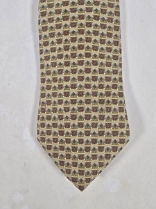 TODAY'S MAN NECKTIE SILK GREEN MULTI COLORED 56" X 4" - Picture 1 of 2