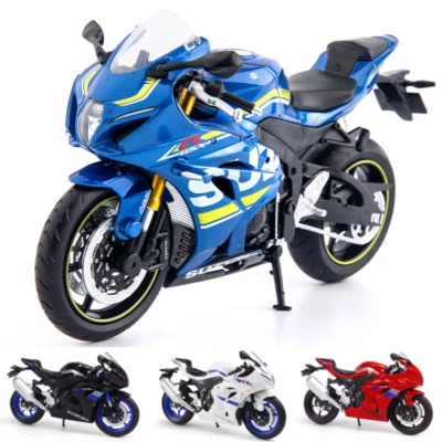 1/12 Suzuki GSX-R1000RR L7 Diecast Motorcycle Model RMZ City Metal Racing Bike - Image 1 of 4