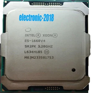 Intel Xeon e5-1660 v4 CPU processor sr2pk 8-core 3.20ghz 20mb flcga 2011-3 140w - Picture 1 of 1