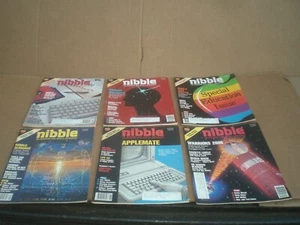 Vintage Nibble Magazine  6 Issues from 1990 - Picture 1 of 13
