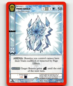 MetaZoo Frost Shield 29/165 Seance: First Edition Gold - Bild 1 von 1