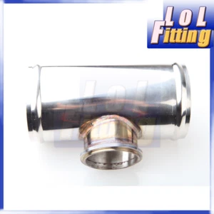 Universal 3.0" Tail 50MM Blow Off Valve Turbo Stainless Steel Flange Pipe Tube - Picture 1 of 5
