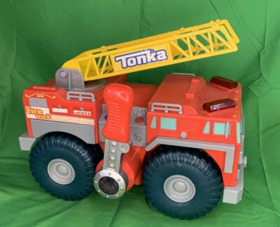 My First Strong Arm Fire Truck TONKA 18+ month toy WORKS  - Image 1 of 4