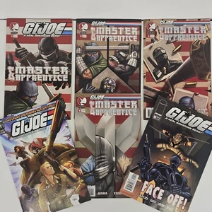 Gi Joe Comic Book Lot Of (6) DDP Master Apprentice #1,2,3,4 /image Face Off #9 - Picture 1 of 7
