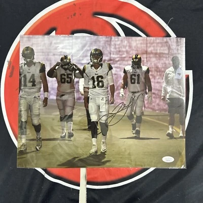 Jared Goff Autographed Los Angeles Rams 11x14 JSA COA - Image 1 of 4