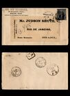Mayfairstamps US 1889 Boston MA au Brésil rio De Janeiro 5c simple franc couverture a