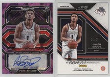 2021 Panini Prizm Draft Picks Purple Ice /29 Jalen Suggs #CP-JSU Rookie Auto RC