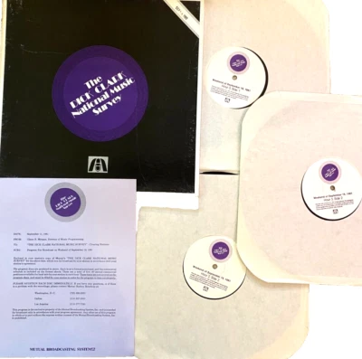 9/19/81 DICK CLARKS NATIONAL MUSIC SURVEY: STEVIE NICKS, ELO, PAT BENATAR, EW&F - Image 1 of 4