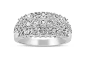 Beautiful 1/2 Cttw Natural Rose Cut Diamond Cocktail Ring - Picture 1 of 7
