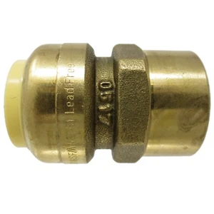 Hilo de tubería hembra estilo mordida de tiburón de 3/4" ajuste gratuito de plomo - PEX GUY - Imagen 1 de 3