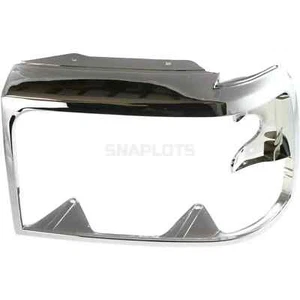 New Fits 1992-1997 Ford F-150 Left LH Headlight Bezel Plastic Chrome FO2512130 - Picture 1 of 4