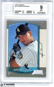 Aaron Rowand RC BGS 9: 2000 Bowman Rookie Card #379 - Picture 1 of 3