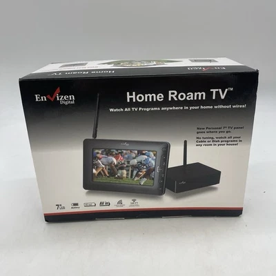 Envizen Digital Home Roam TV Personal Wireless 7" LCD Widescreen NEW Unused - Image 1 of 4