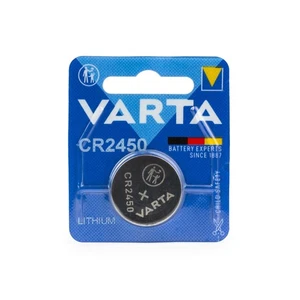 Varta CR2450 Lithium 3V BL1 Knopfzelle Batterie Flach - Picture 1 of 3