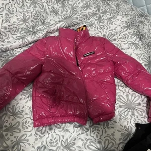 Members Only Nickelodeon RUGRATS Pink Puffer Jacket Coat - Womens Large - Picture 1 of 5