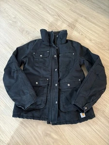 Carhartt Wesley Jacke Gr. S Damen schwarz Decke gefüttert Fleecekragen 102247-001 - Bild 1 von 11