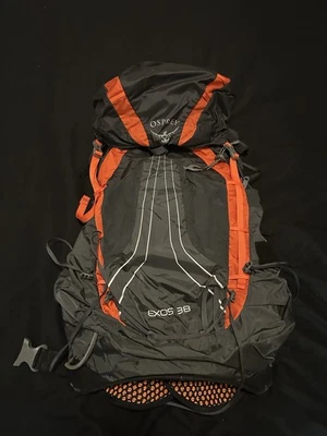 Osprey Exos 38 Liter Ultralight Hiking Backpack With Detachable Hood - Image 1 of 4