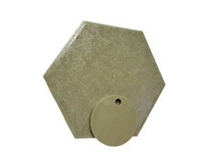 Avocado Green Ceramic Florida Tile Hexagon Subway Crystalline Classic Color 125 - Picture 1 of 24