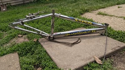 Bicicleta Diamondback Viper XL 98 BMX bicicleta 20" quadro somente cromado - Imagem 1 de 4