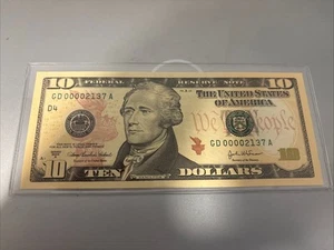 2004A $10 Choice Uncirculated Low Serial Number 00002137 FREE SHIPPING CU - Picture 1 of 1