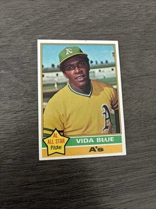 Topps Vida Blue AL 1976 All Star #140 - Imagen 1 de 2