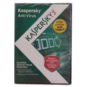 KASPERSLab Anti-Virus Protection PC Computer Security Software - NEW SEALED - Picture 1 of 7