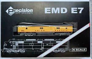 N Scale Precision Craft Models Motorized Union Pacific EMD E7B #986b (DCC SOUND) - Picture 1 of 8