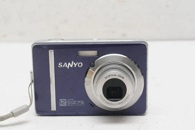 Sanyo 12 MP VPC-S1275PU Purple Digital Camera - Image 1 of 4