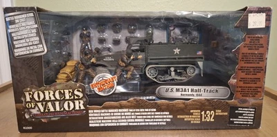 1:32 Forces of Valor Enthusiast Edition. Die Cast US M3A1 Half-track. Normandy - Image 1 of 3