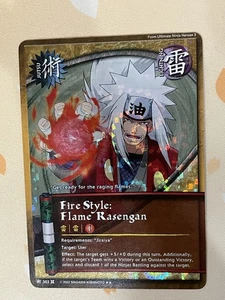 Naruto CCG, Fire Style: Flame Rasengan, 303, 1ª Edición, MP, Lámina, Espiral - Imagen 1 de 1