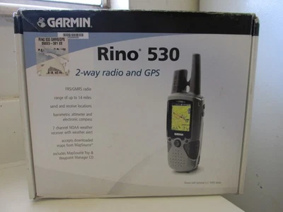 Garmin Rino 530 GPS and 2 Way Radio With accessories included - Image 1 of 4