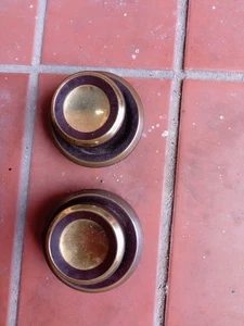 Einstellknöpfe Füße aus  Siemens Super M66 Röhrenradio - Bild 1 von 3