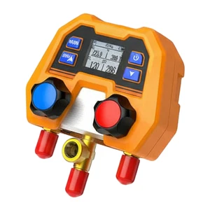 Digital Dual Pressure Gauge for HVAC Systems Accurate Fluoride Measurement Tool - Picture 1 of 6