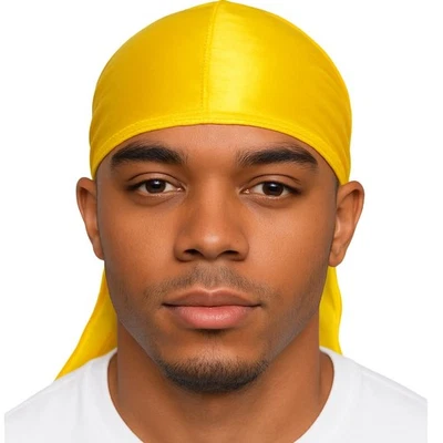 Nuevo Premium Luxe Sedoso Durags para Hombre/Correas Largas/Cola Larga/Durag para Mujer/S... Foto 1 de 4