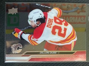 Dillon Dube 2023-24 Upper Deck Clear Cut Parallel Card #24