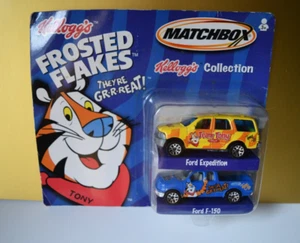 New 2001 Kellogg's Frosted Flakes - Matchbox Kellogg Collection set of 2 die-ca - Picture 1 of 7