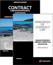 Principles Of Contract Law (5E) + Contract : Cases &amp; Materials (13E) VALUE P