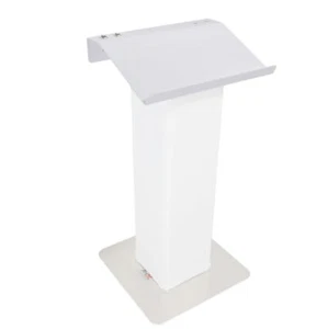 ProX XT-LECTERN24 24" Rednerpult passt F34 mit 4 gestanzt für D-Serie Stecker weiß - Bild 1 von 9