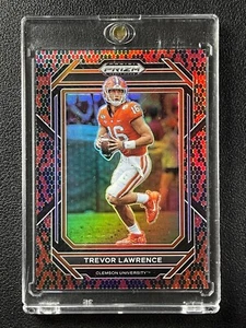 TREVOR LAWRENCE 2023 PANINI PRIZM DP DRAFT PICKS #96 ROOKIE SNAKESKIN PRIZMS SP - Picture 1 of 2