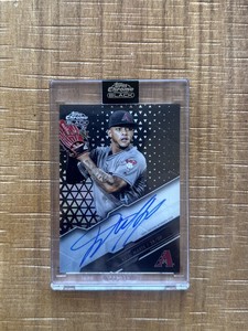 2020 Topps Chrome Black Ketel Marte Refractor Auto 69/150 CBA-KM Diamondbacks