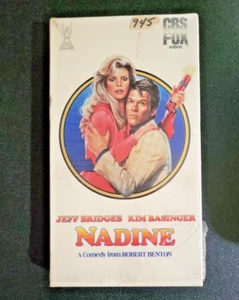 Nadine VHS Kassette 1987 CBS Fox Video Jeff Bridges Kim Basinger B1G1FREE - Bild 1 von 12