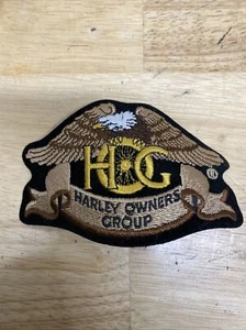 Vintage Harley Davidson Owners Group HOG Eagle Patch 3”x5” - Picture 1 of 3