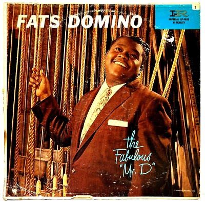 Fats Domino The Fabulous Mr. D 1958 Vinyl Imperial Records 1st Press Mono - Image 1 of 4